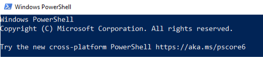 Command Prompt and PowerShell